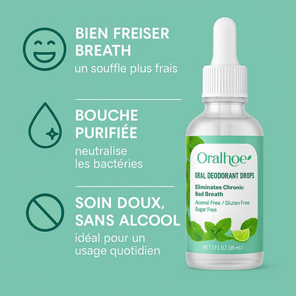 Oralhoe – Une haleine fraîche en quelques gouttes