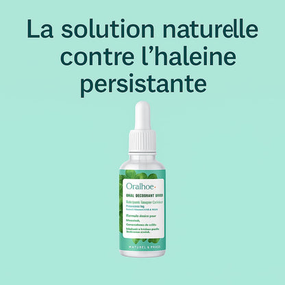 Oralhoe – Une haleine fraîche en quelques gouttes