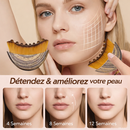 Brosse Visage Drainante Éclat Naturel