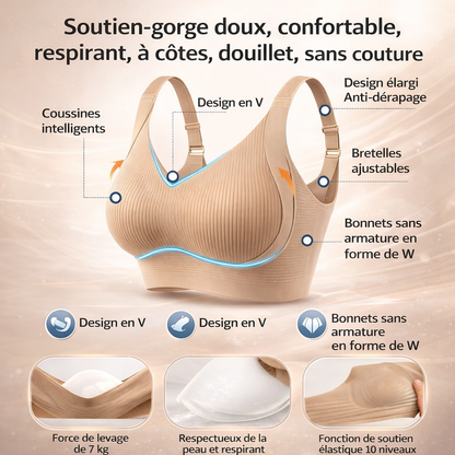 Soutien-gorge sans armature – Confort ultime & maintien parfait
