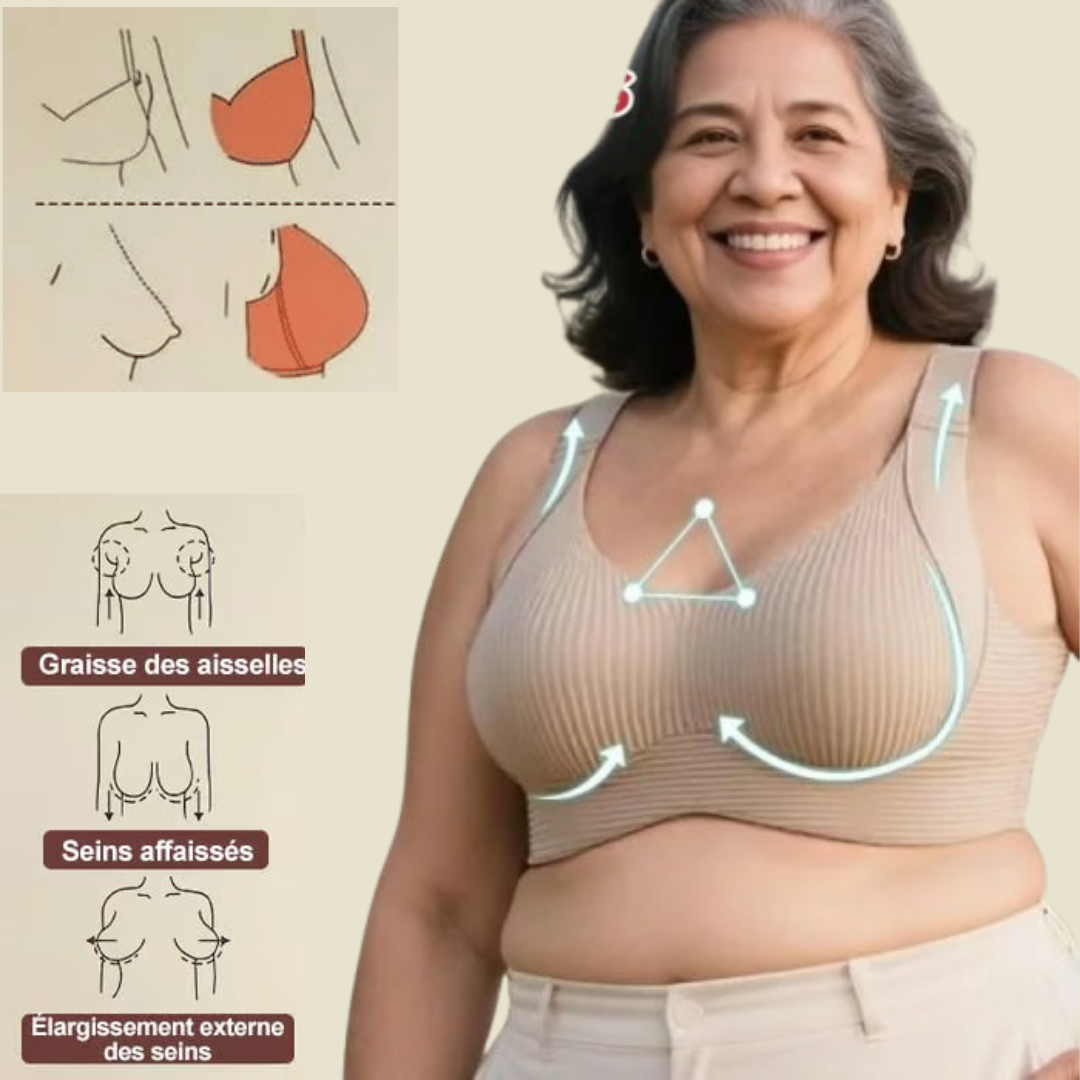 Soutien-gorge sans armature – Confort ultime & maintien parfait