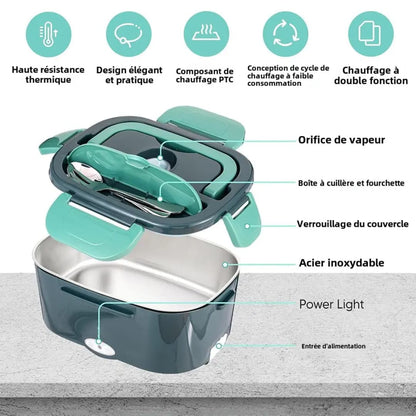 Lunch Box Chauffante – Repas Chaud, Partout, Tout le Temps