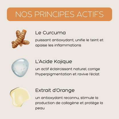 Crème hydratante au Curcuma